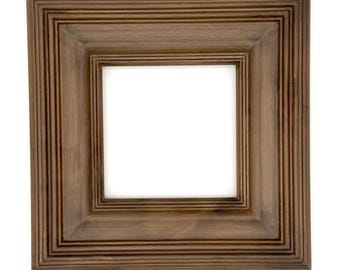 4x4 thru 16x20 / Whistler Style / Knotty Alder Wood / Picture Frame / Stain