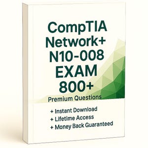 CompTIA Network+ N10-008 | Ponad 800 pytań premium | Pobierz pełny plik PDF