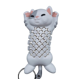 Pat, the Cat Keychain