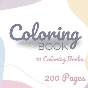 Animal, Vehicles, Coloring Pages, English book, Printable Coloring Book Pages, Handwriting Practice 200 pages