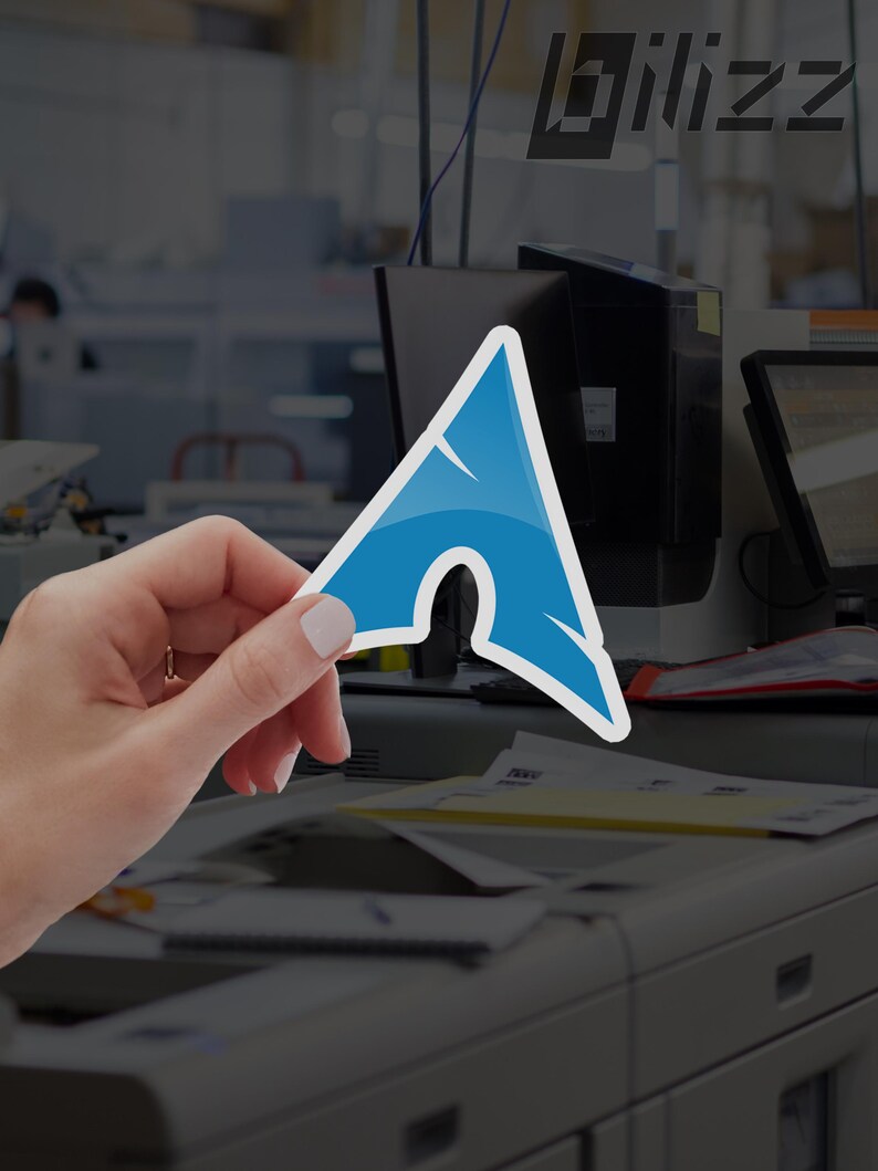 Arch Linux Sticker – Glossy Vinyl, Waterproof, Made in Germany – 5 ...