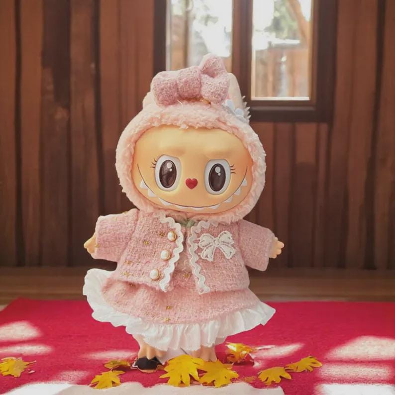 Labubu clothes chanel - Etsy 日本