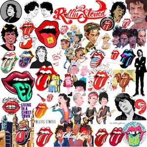 Het vinden van Rolling Stones Svg Rolling Stones png Rolling Stones pdf Digitale download digitale bestanden Digitale digitale print Cartoon Svg Png pdf