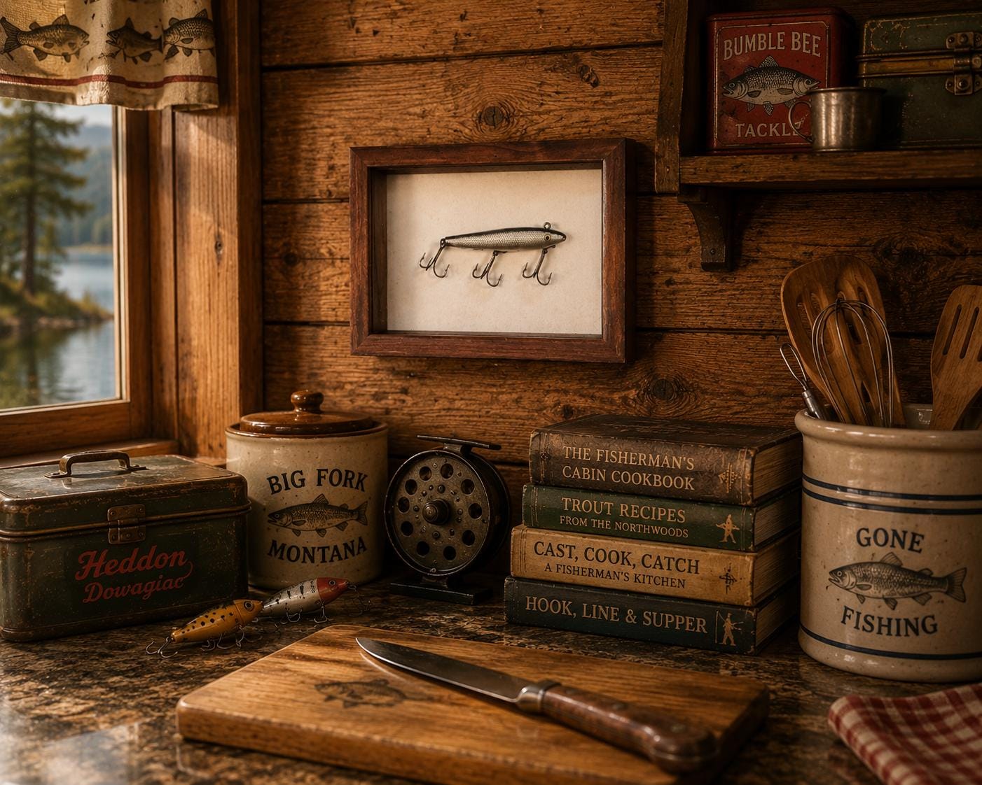 Fisherman Shadow Box - Etsy
