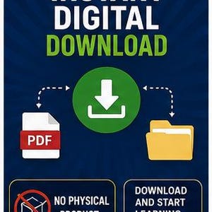 30 Coding Cheat Sheets Bundle: Programming Reference Posters (Digital Download) image 18