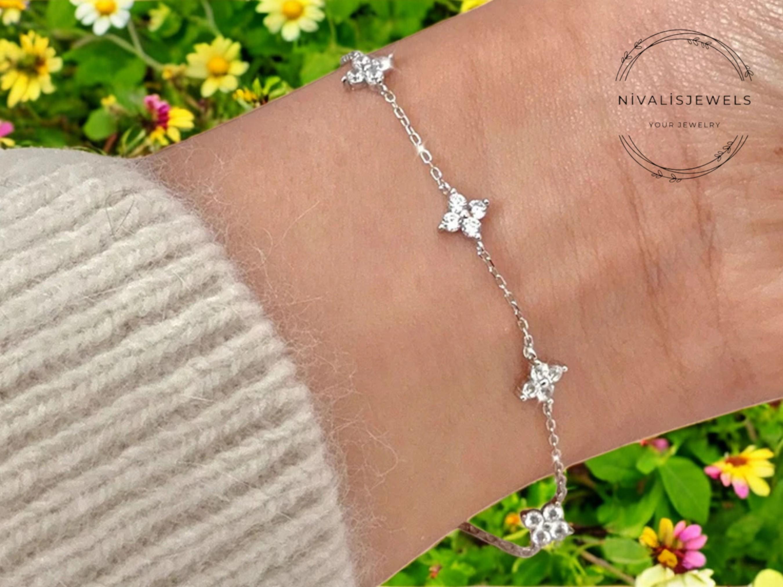 Glücksarmband Mit Kleeblatt - 18k Goldplattiert 2er Set In Blau & Grün