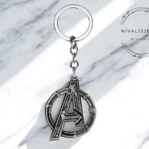 Superhero Keychain Set – Inspired by Iron Hero, Spider Hero, Green Monster & Thunder Hammer – Cool Gift for Comic Fans