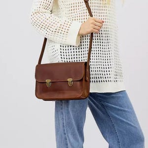 Petit sac à bandoulière en cuir, petit sac à main cartable, sacs à bandoulière en cuir pour femme, petit sac à bandoulière, petit sac à main à bandoulière
