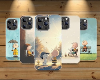Custodia per telefono Charlie Brown: iPhone Samsung Pixel