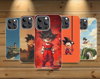 Custodia per telefono Goku Dragon Ball Z, cover Anime DBZ