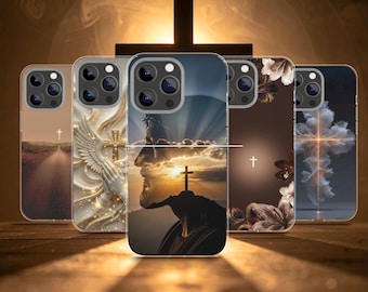 Custodia per telefono cristiana ispiratrice • iPhone / Samsung / Pixel