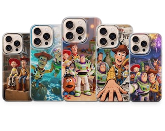 Custodia per telefono a tema Toy Story – Design carino e resistente per iPhone e Samsung Pixel