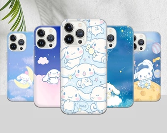 Custodia per telefono Cinnamoroll, estetica preppy carina con gancio