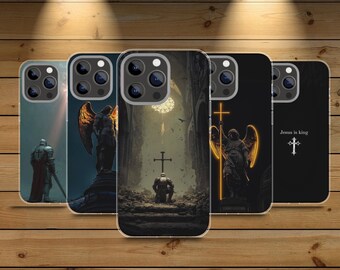 Custodia per telefono cristiana ispiratrice • iPhone / Samsung / Pixel
