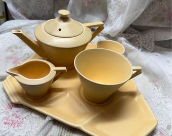 Art Deco Royal Cauldon Breakfast Set