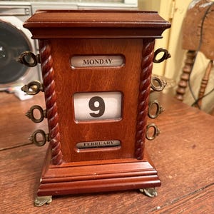Antique perpetual calendar - Etsy 日本