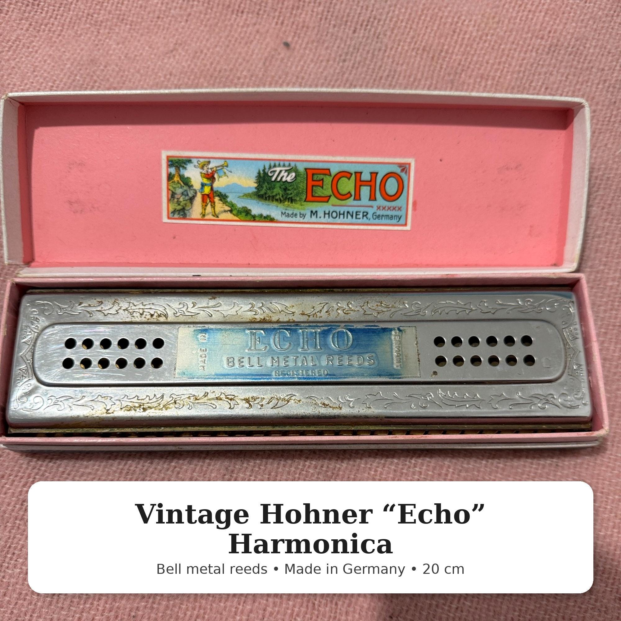 Hohner ホーナー社 ハーモニカ Echo bell 箱付き 【公式通販】