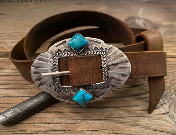 Detailed Matrix Native American Navajo Turquoise Sterling Silver Hand Wrought Ketoh Bracelet Detailed Matrix Native American Navajo Turquoise Sterling Silver Hand Wrought Ketoh Bracelet