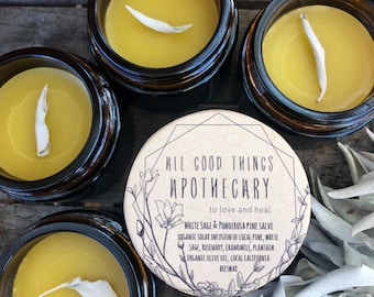 Sage & Spirit // Three Sage Cali Roots Healing Salve // Moisturizing Balm