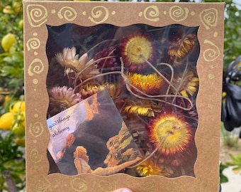 Strawflower Dried Flower Garland