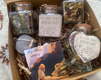 Organic Herbal Relax, Renew and Boost Up Sampler Gift Set