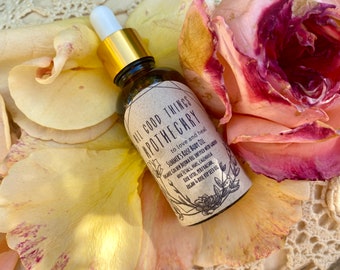 Summer’s Rose Herbal and Flower Petal Face and Body  Oil