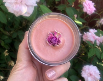 Petals & Pink  Body Butter // herbal oil infused all over moisture and healing