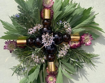 Bottom of Heart Mountain Oil // herbal infused aroma roller