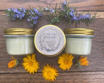 Organic Coconut Calendula Foot Care Salve