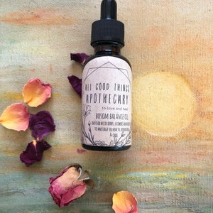 Bosom Balance Herbal Body Oil // for health, massage and tone