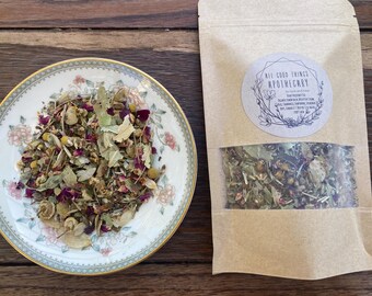 The Heart Frequency Tea • Heart & Spirit uplifting Nervous System Soothing • Love in a Cup