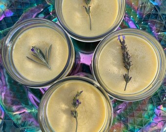 Living the Moontime // lavender + vanilla herbal infused body butter