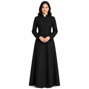 clerical evening dress Womens Clergy Dresses