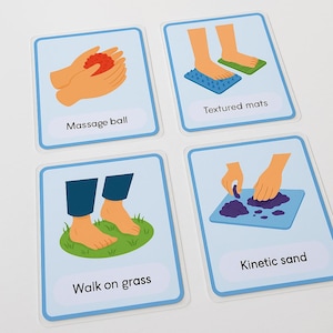 Tactile Sensory Flashcards – Touch Regulation PDF | 16 Activities + Prompts | Autism, SPD, Disability Support | Expansion Pack