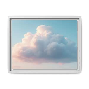 Serene Cloud Framed Canvas Art Print | Dreamy Home Decor | Cloud Wall Decor
