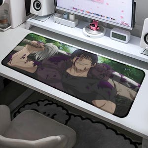 Toji Fushiguro Playmat | Jujutsu Kaisen Desk Mat | Mouse Pad for Anime Fans | Jujutsu Kaisen Toji Gift for JJK Lover