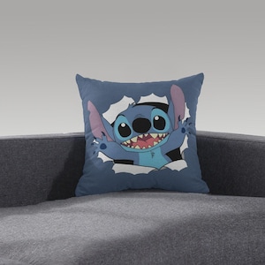 Stitch Pillow Disney Stitch Room Decor | Stitch and Lilo merch | Stitch Room Decor | Baby Shower Gift | Housewarming Gift | Birthday Gift