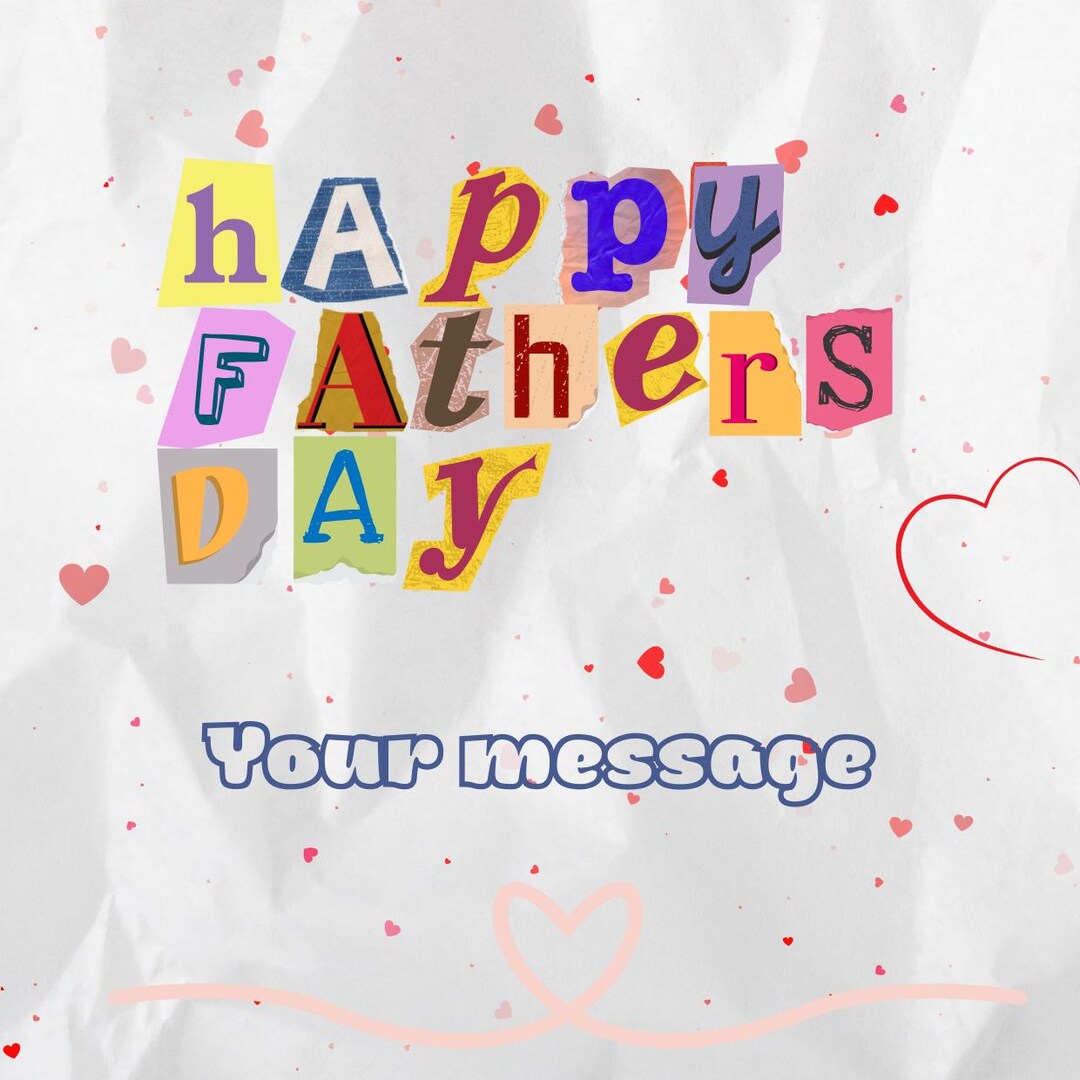 Dad These Notes Printable Father's Day Message Cards From Kids – Sweet Daily Notes for ...