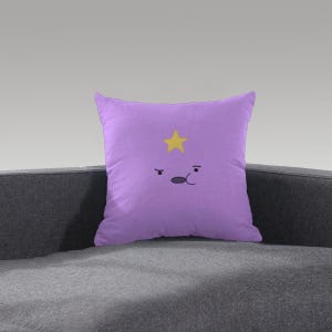 Adventure Time Cushion Lumpy Space Princess Throw Pillow TV Show Fan Gift Cartoon Home Decor Fun Design | Finn and Jake