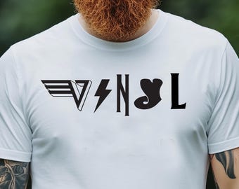 Klassisches Rock Band Logo T-Shirt - Vintage Rock Musik T-Shirt, Unisex Konzert-Outfit, Geschenk für Musikliebhaber