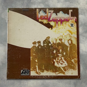 Led Zeppelin II Vinyl Record - 1969 First Pressing - Atlantic Records