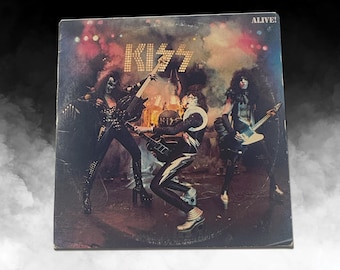 Kiss - Kiss Alive - 1975 First Press - Vintage Vinyl - Casablanca