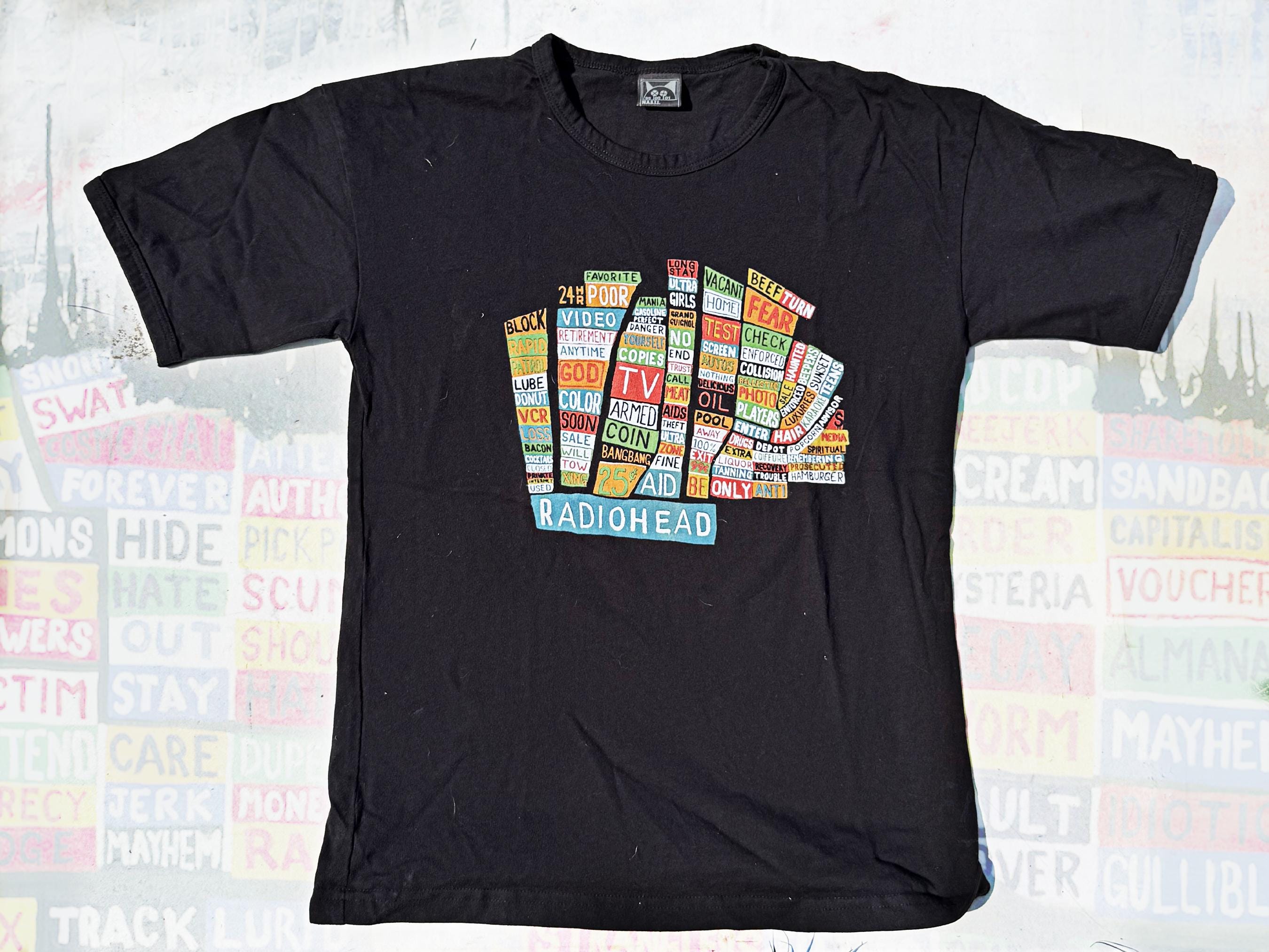 VTG Radiohead Hail to the Thief T-shirt Men's M - Etsy