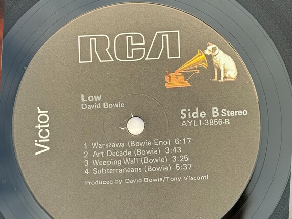 David Bowie -low - 1980 - Pressing - RCA Victor - Cleaned and Play