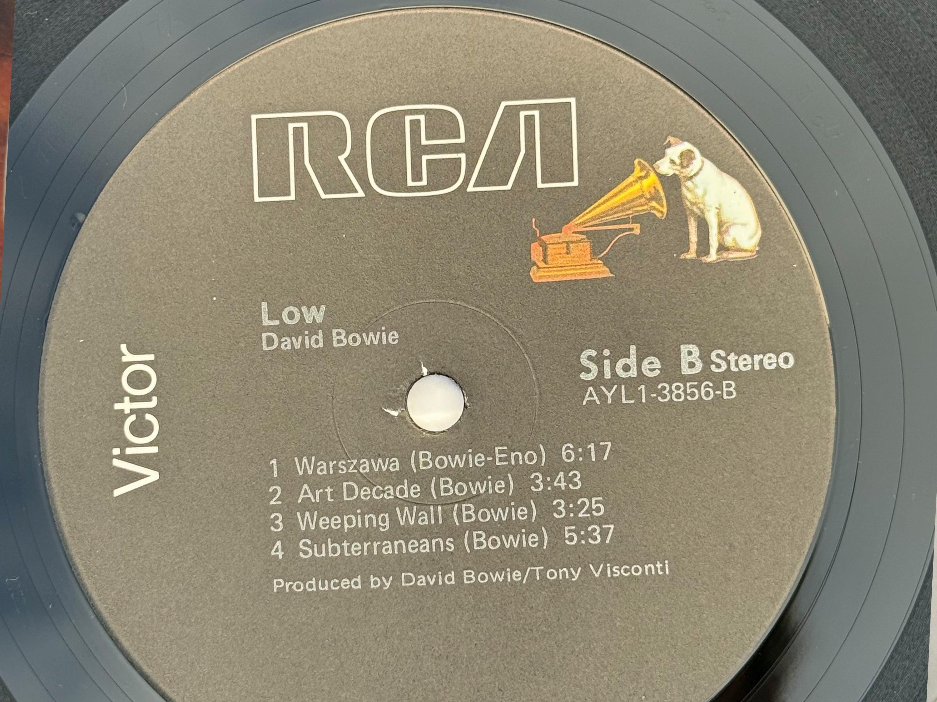 David Bowie -low - 1980 - Pressing - RCA Victor - Cleaned and Play