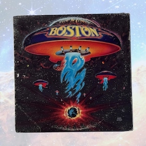 Boston"Boston" Classic Rock album - '80 pressing - Epic Records - Cleaned and Play tested - NM sounds great