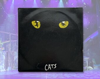 Vintage Original 1981 CATS Musical Winter Garden Theatre Framed