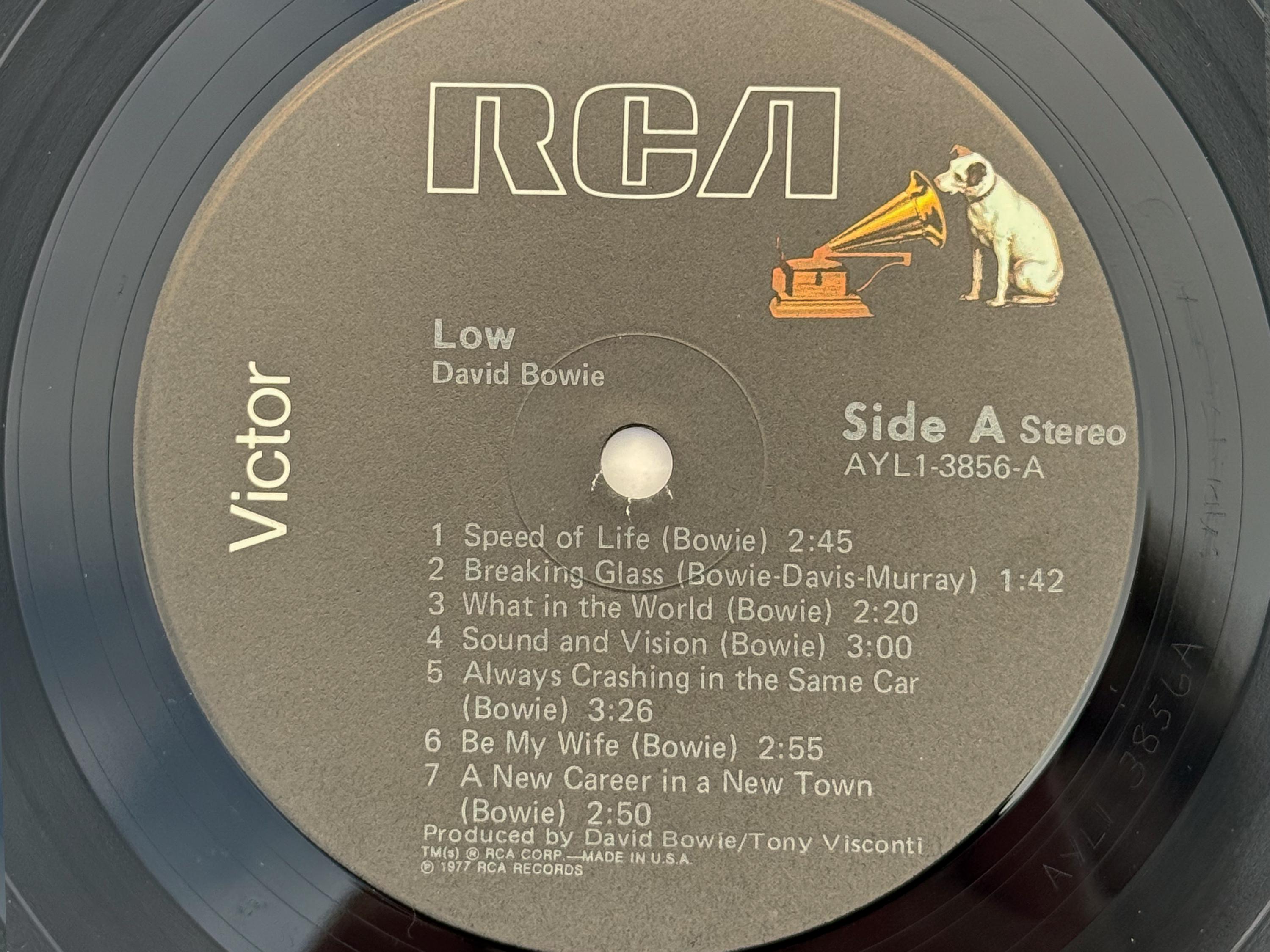 David Bowie -low - 1980 - Pressing - RCA Victor - Cleaned and Play