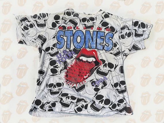 Vintage 1994 Rolling Stones Voodoo Lounge All Over Print T-shirt