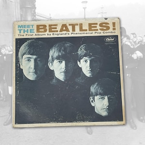 Beatles &quot;Meet the Beatles&quot; First ALbum - First Press - 1964 - Capitol Records - Cleaned Play Tested - Great Sound
